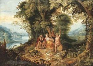 An Allegory of the Four Seasons by Abraham Govaerts