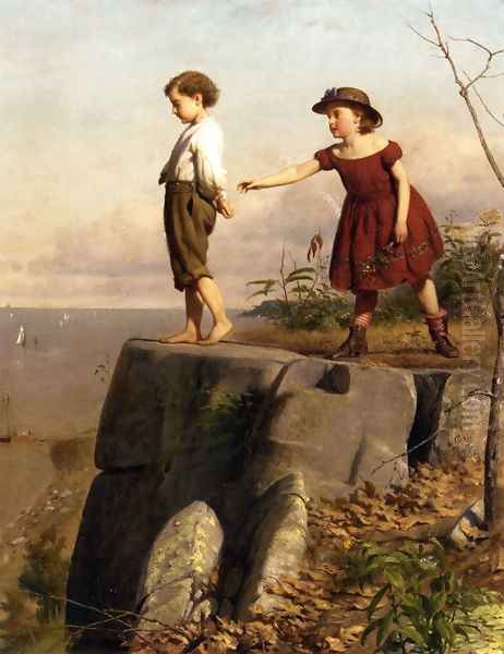 Unconscious of Danger 1865 - view 1