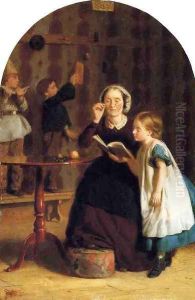 The Reading Lesson by Seymour Joseph Guy