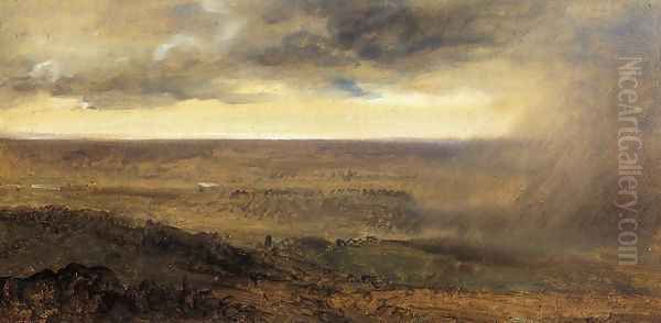 Storm in the Valley of the Tiber - view 1