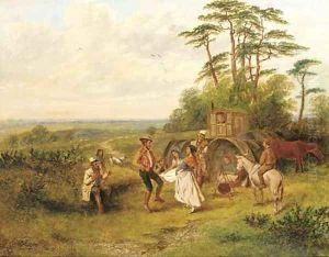 The gypsy dance by Alfred H. Green