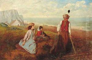 Gathering Mussels by Alfred H. Green