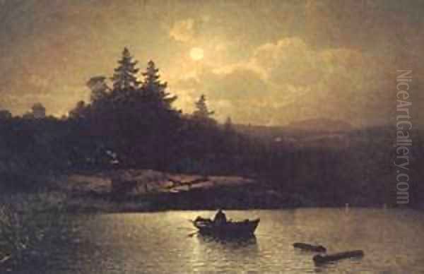 Fishing by Moonlight - view 1