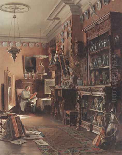 The collector's studio - view 1