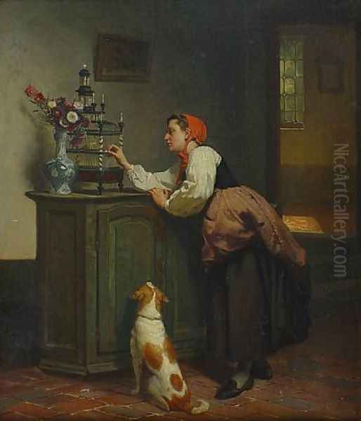 The pet canary - view 1