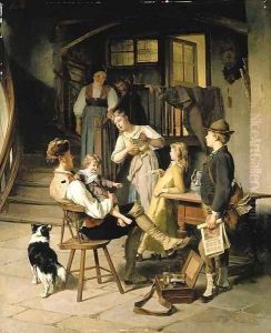The happy family by Theodore Gerard