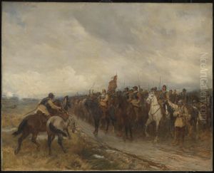 Cromwell at Dunbar by Andrew Carrick Gow