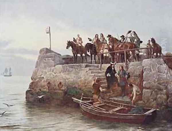 A Lost Cause The Flight of James II 1633-1701 after the Battle of Boyne in 1690 - view 1