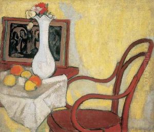 Interior with Thonet-chair c. 1908 Interior with Thonet-chair c. 1908