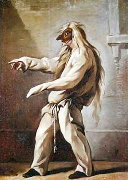Character from the Commedia dellArte - view 1