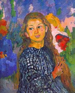 Portrait of Ottilia Giacometti 1912