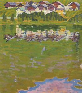 Capolago, sole, um 1906-07 by Giovanni Giacometti