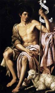 St John the Baptist 1621 by Bartolome Gonzalez Y Serrano