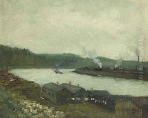 At the Riverhead by Aaron Harry Gorson