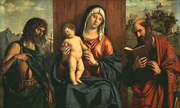 Madonna and Child with St John the Baptist and St Paul - view 1