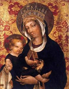 Virgin and Child by Michele (di Taddeo di Giovanni Bono) Giambono