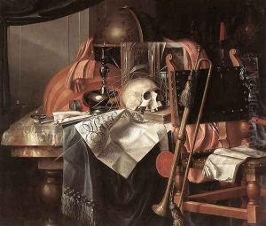 Vanitas by Franciscus Gysbrechts