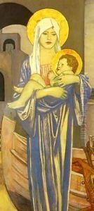 The Vision (detail) by Maurice William Greiffenhagen