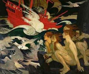The Sirens by Maurice William Greiffenhagen