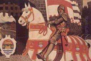 British Rail poster advertising Historic Carlisle Gateway to Scotland