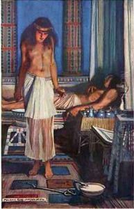 Luring the Doom Serpent by Maurice William Greiffenhagen