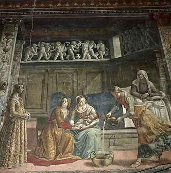 The Birth of the Virgin - view 1
