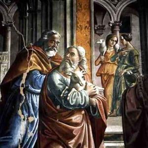 The Expulsion of Joachim from the Temple by Davide Ghirlandaio