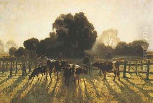 Spring Frost: Emu Plains by Elioth Gruner