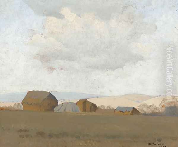 Hay Stacks (Hawkesbury Landscape) - view 1