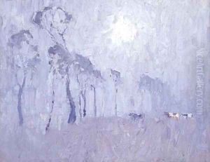 Misty Landscape by Elioth Gruner