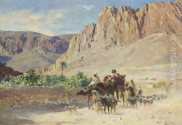 Caravan in the Desert (Caravane dans le desert) - view 1