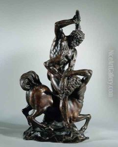 Hercules and Nessus by Giambologna