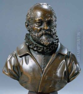 Self Portrait of Giambologna I by Giambologna