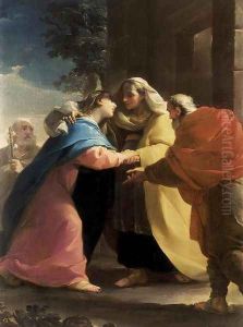 The Visitation c. 1767 by Ubaldo Gandolfi