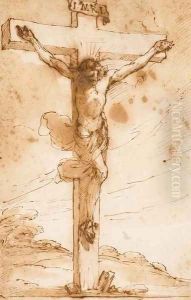 Christ en croix by Ubaldo Gandolfi