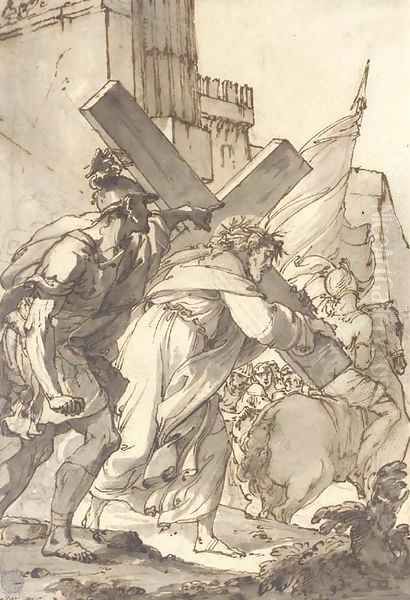 Christ on the Way to Calvary - view 1
