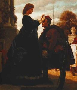 Farewell of an Insurrectionist by Artur Grottger