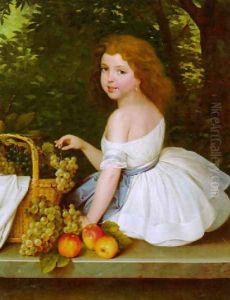 Girl with Fruit