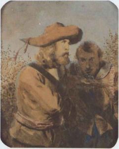 Escape of the King of Poland (Flucht des Polenkonigs) by Artur Grottger