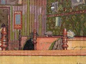Eating House by Harold Gilman