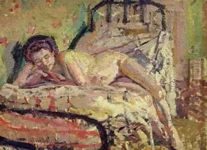 The Model by Harold Gilman