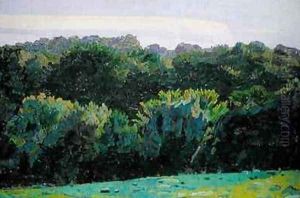 Landscape Somerset by Harold Gilman
