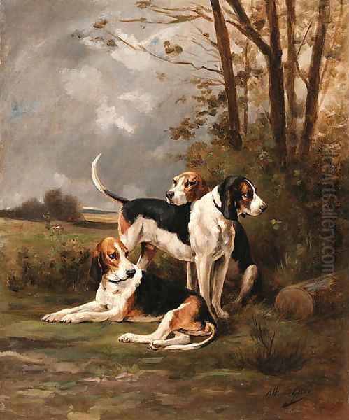 Hunting beagles - view 1
