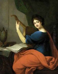 Portrait of a Lady 1800 by Jozef Grassi