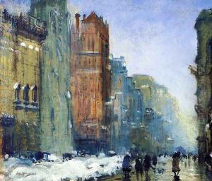 Fifth Avenue, New York by Arthur C. Goodwin