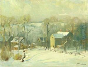 Village in Snow by Arthur C. Goodwin