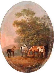Mares and Foals by Sawrey Gilpin