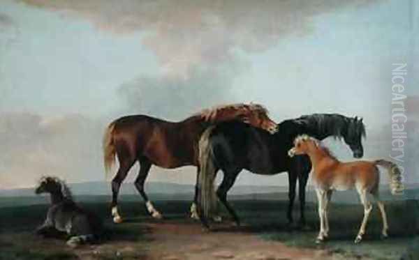 Mares and Foals 2 - view 1