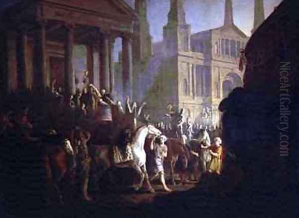 The Election of Darius - view 1