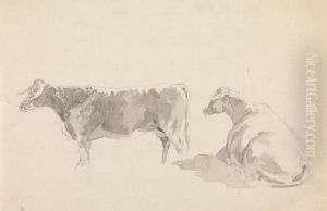 Studies of Cattle by Sawrey Gilpin